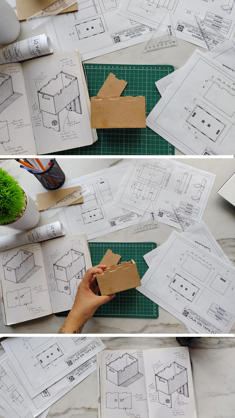 Proceso de diseño Huerto Urbano banner